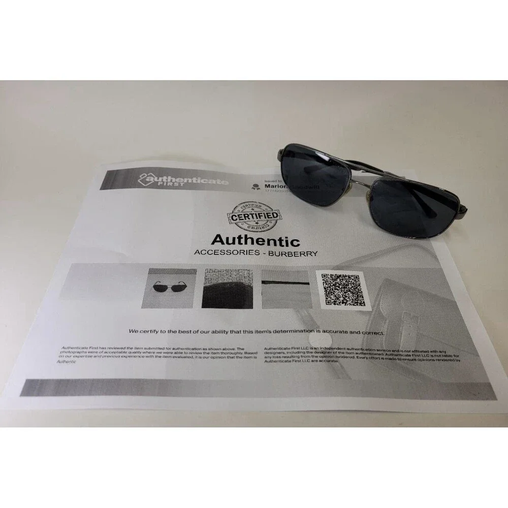 BURBERRY B 3064 1173/81 60017 135 Sunglasses - FRAME ONLY - Discontinued - W/COA